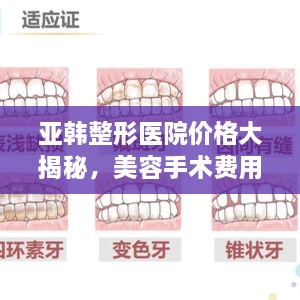 亞韓整形醫(yī)院價(jià)格大揭秘，美容手術(shù)費(fèi)用一覽表！